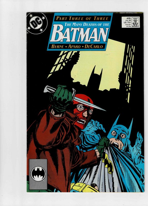 Batman #435 (1989) Another Fat Mouse Almost Free Cheese 2nd Menu Item