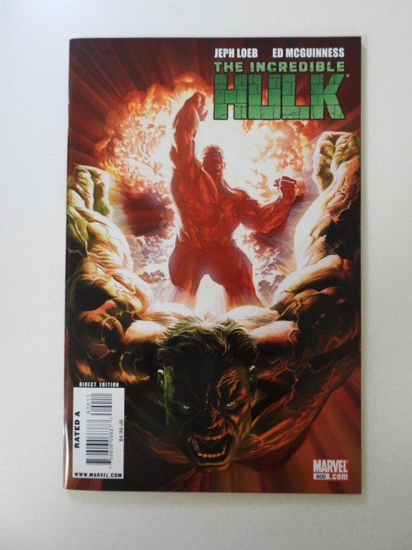 Incredible Hulk #600 (2009) VF+ condition