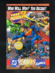 DC Versus Marvel / Marvel Versus DC Consumer Preview (1995)