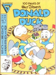 DONALD DUCK COMICS DIGEST (1986-1987 GLADSTONE) 5 VFNM COMICS BOOK