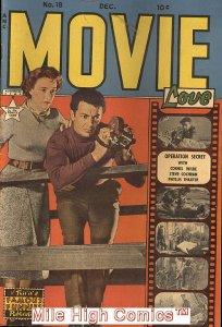 MOVIE LOVE (1950 Series) #18 Very Good Comics Book