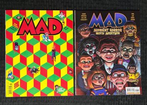 2019 MAD Magazine #6 & #16 FVF 7.0 Alfred E Newman / Horror Movies LOT of 2