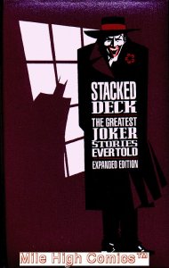 STACKED DECK: GREATEST JOKER STORIES LEATHER HC (1990 Seri #1 EXPANDED Near Mint