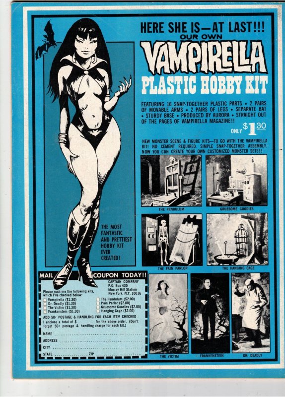 Vampirella #14 (1971) PRICE DROP! VF Wolfman! Woman's Liberation! COVELL.