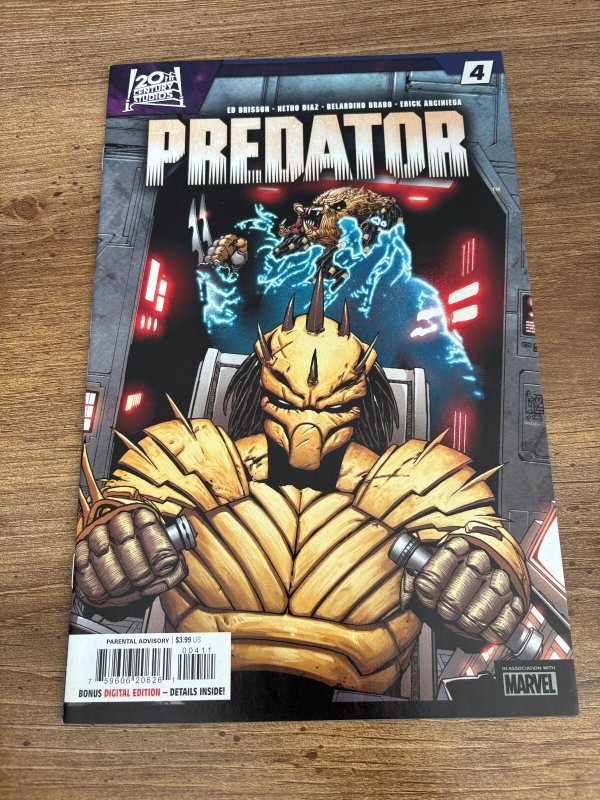 Lot Of 5 Predator Marvel Comic Books # 1 2 3 4 5 NM 1st Prints Brisson 7 J425
