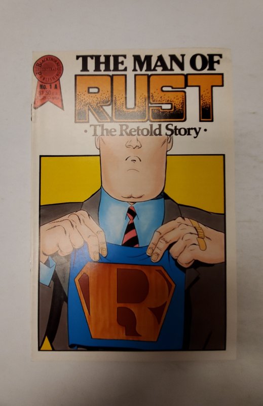 The Man of Rust #1 (1986) NM Blackthorne Comic Book J699