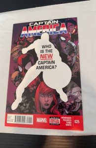 Captain America #25 (2014) Wilson becomes capt America