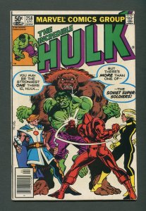 The Incredible Hulk #258 /  7.0 - 7.5 VFN-  /  Newsstand /  April 1981