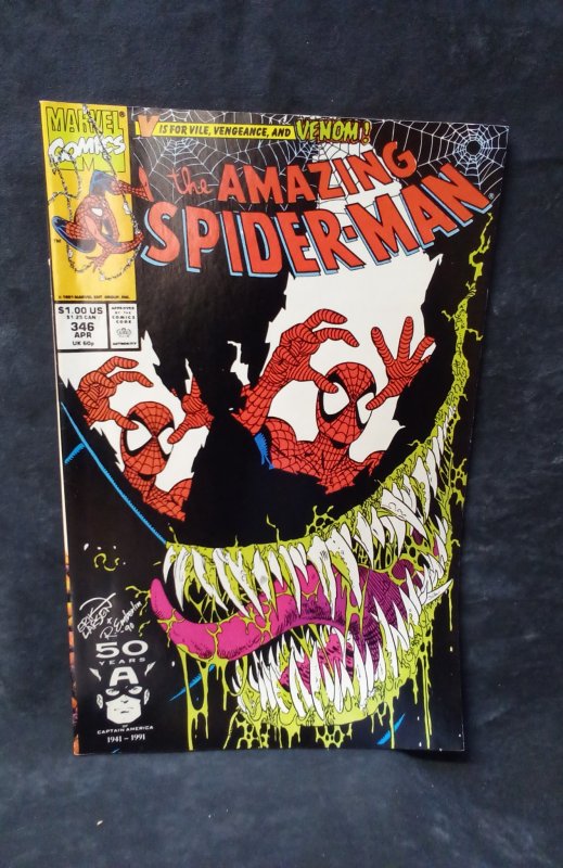 The Amazing Spider-Man #346 Direct Edition (1991)