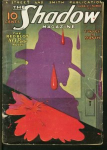 SHADOW 1933 JUN 1-STREET AND SMITH-RARE PULP VG