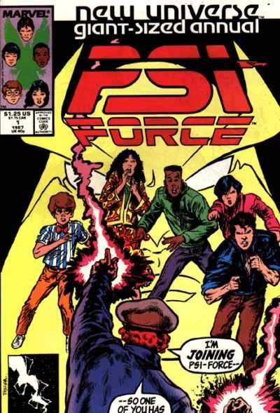 PSI-Force Annual #1, VF+ (Stock photo)