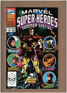 Marvel Super-Heroes Summer Special #2 Rogue Iron Man Daredevil 1990 VF+ 8.5