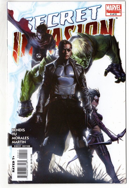 Secret Invasion #4 Gabriele Dell'Otto Cover (2008)