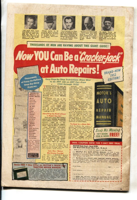 Fighting Indians of The Wild West #2  1952 - Avon  -VG - Comic Book