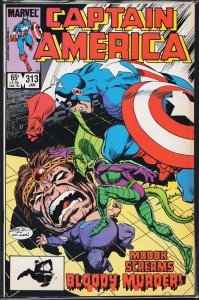 Captain America #313 (1986) Captain America