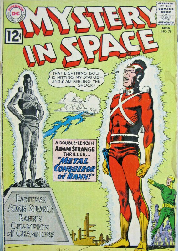 Mystery in Space 79 DC Comic Silver Age 1962 FN/FN Sci Fi