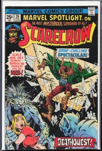Marvel Spotlight #26 (1976) The Scarecrow / Straw Man