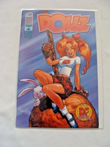 The Dollz 1 & 2 Dynamic Forces & My Comicshop.com Variant (2001, Image) LOT of 2