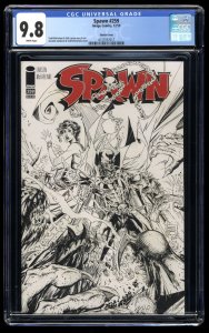 Spawn #259 CGC NM/M 9.8 1:25 Retailer Incentive Variant Black and White