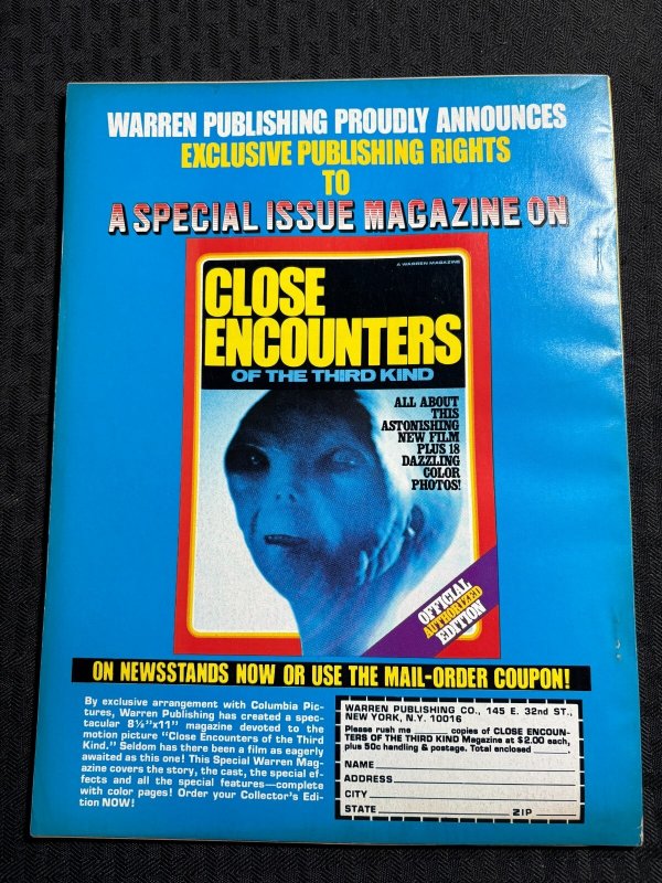 1978 FAMOUS MONSTERS Magazine #143 FN+ 6.5 Star Wars / Alien Horrors / Mummy