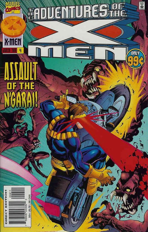 Adventures of the X-Men, The #4 VG ; Marvel | low grade comic Adam Warren