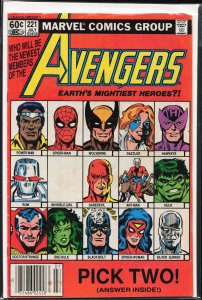 The Avengers #221 (1982) The Avengers