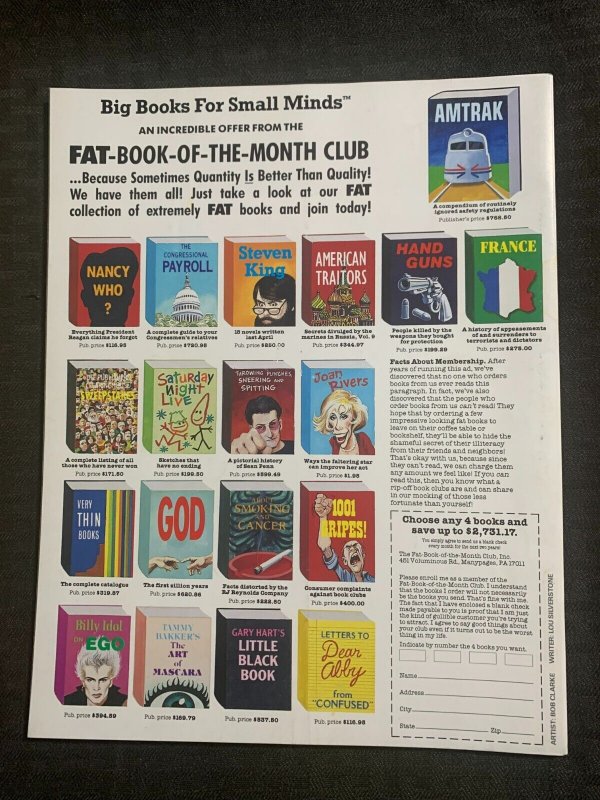 1993 MAD SUPER SPECIAL Magazine #89 VG- 3.5 Alfred E Neuman / Sitcoms