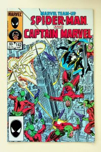 Marvel Team-Up #142 Spider-Man and Captain Marvel (Jun 1984, Marvel) - Very Fine