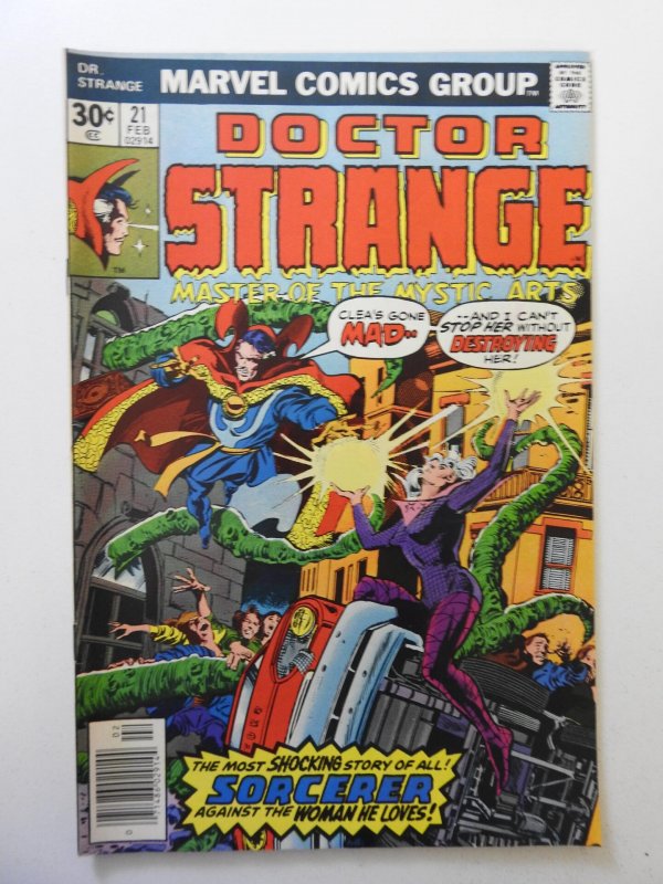 Doctor Strange #21 VG Condition! Centerfold detached bottom staple