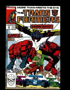 Lot of 12 Transformers Marvel Comics #35 36 37 38 39 40 41 42 43 45 48 56 J411