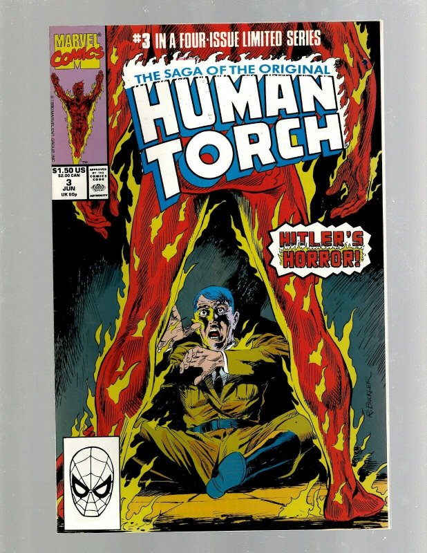 11 Comics Human Torch 1 3 Original 1 2 3 4 Avengers Illuminati 1 2 3 4 5 GK36