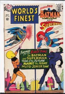 World's Finest Comics #166 (1967) Superman and Batman and Robin
