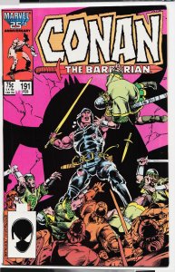Conan the Barbarian #191 (1987) Conan