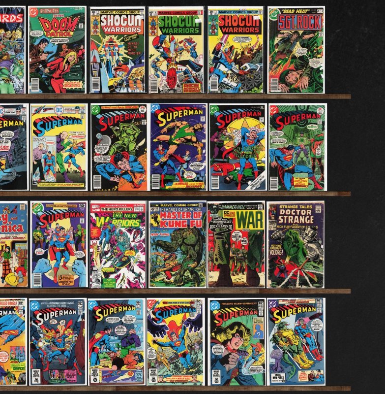 Huge Lot 140+ Comics with Superman, The Amazing Spider-Man & More!