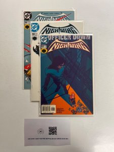 3 Nightwing DC Comic Books # 53 54 55 Wonder Woman Batman Robin Flash 4 JS35