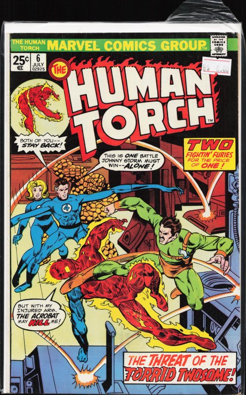 The Human Torch #6 (1975) Human Torch