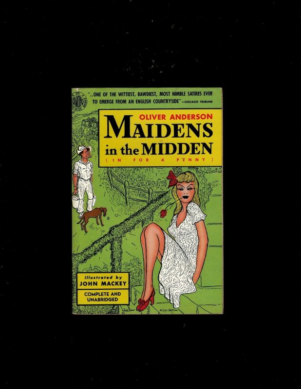 2 Pocket Books The 4th Mad Spy v Spy, Maidens in the Midden JL6