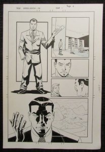 GREEN ARROW DB #1 pg.6 by Unknown Artist 11.5x17 Original Comic Art