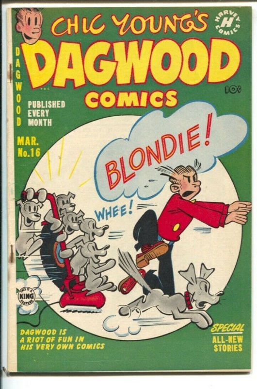 Dagwood #16 1952-Harvey-Chic Young-Blondie-Popeye-Grandma-Charles Kuhn-Little...