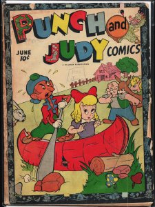 Punch and Judy Comics #10 (1946) Lockjaw