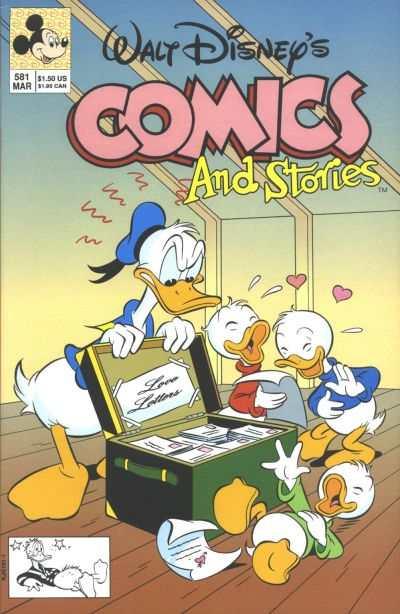 Walt Disney's Comics and Stories #581, NM (Stock photo)