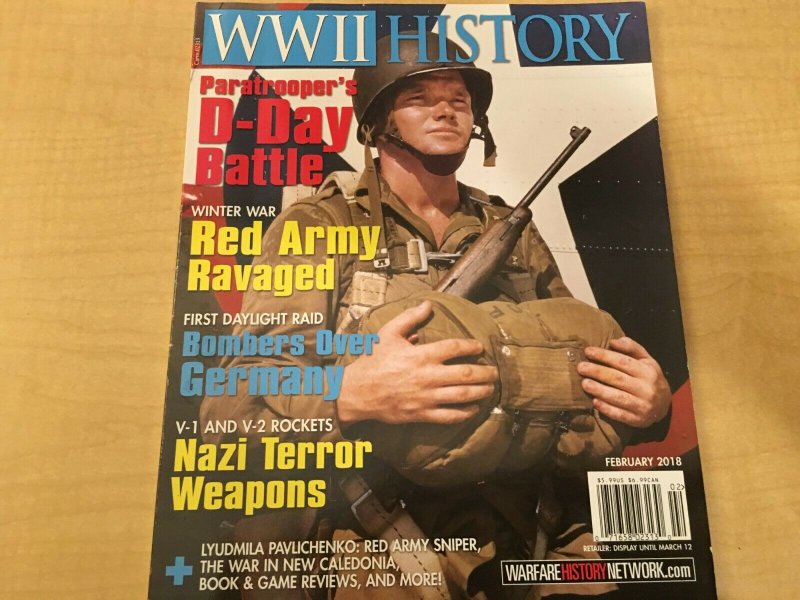 6 Magazines America In WWII War Dogs D-Day Battle Collectibles Most Wanted+ JKT6