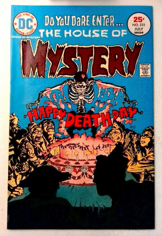 House of Mystery #233 DC 1975 VF Bronze Age Comic Book 1st Print