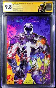 ?? VENOM #35/200 SIGNED CLAYTON CRAIN ROAD TOUR EX CGC SS 9.8 8 Color infinity