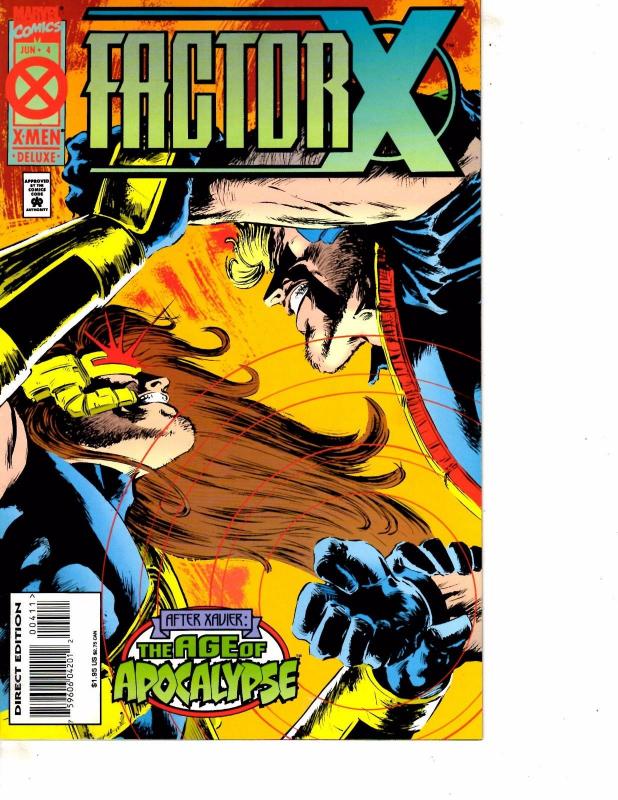 Lot Of 3 Factor X Marvel Comic Books #1 2 4 Thor Iron Man DC5