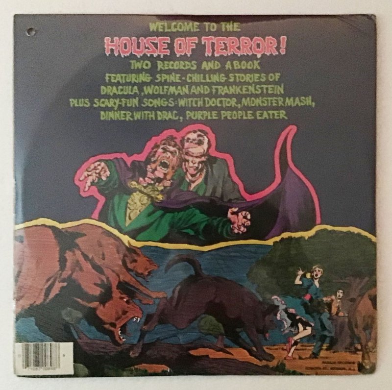 House of Terror, Two Record set, LP, PA 103, Unopened, with full-color book