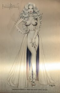 Lady Death Sacrificial Annihilation Silver Metal Chase Edition Ltd to 60