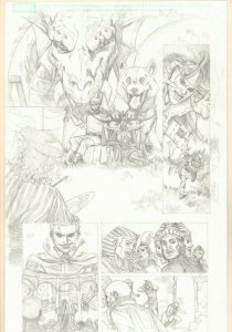 Heroic Age: Prince of Power #2 p.9 Loki, Hela, & Dr. Strange art by Reilly Brown