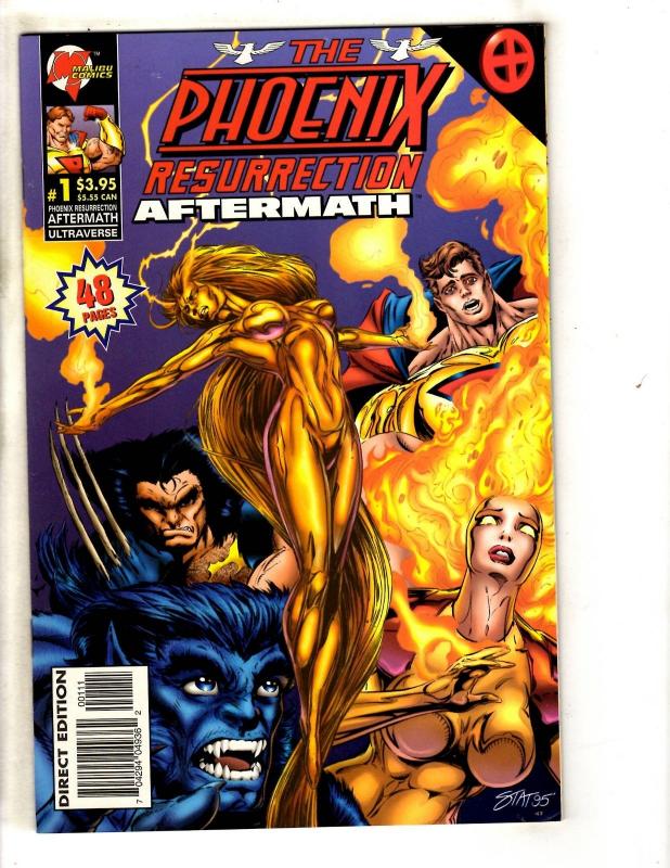 10 Comics Phoenix Resurrection Revelation 1 (8) Aftermath 1 (3) Mantra 10 SS8