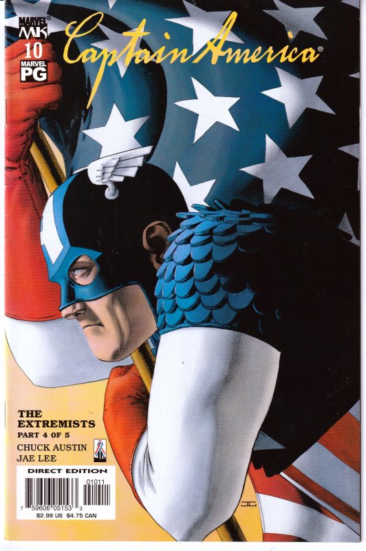Captain America(Marvel Knights) # 7,8,9,10,11  Revenge of the Storm !
